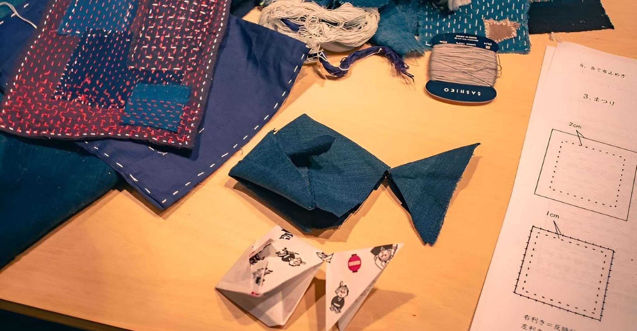 Osaka: Sashiko Japanese Craftsmanship Workshop photo 15
