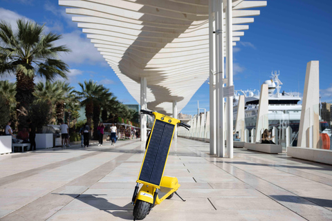 Malaga: Explore Malaga on a Solar Scooter Malaga: Explore Malaga on a Solar Scooter