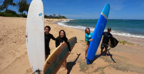 Oahu: Beginner Group Surf Lesson on the North Shore