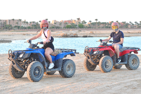 Hurghada: Sunrise Quad Bike & Blue Lagoon with Breakfast 2H Sunrise Quad Bike with Breakfast