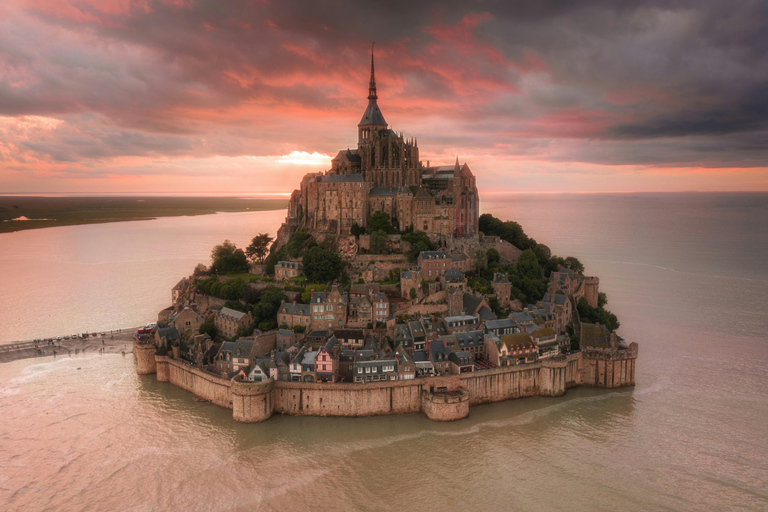 Parijs: Mont Saint Michel Privé Dagtocht met Lunch