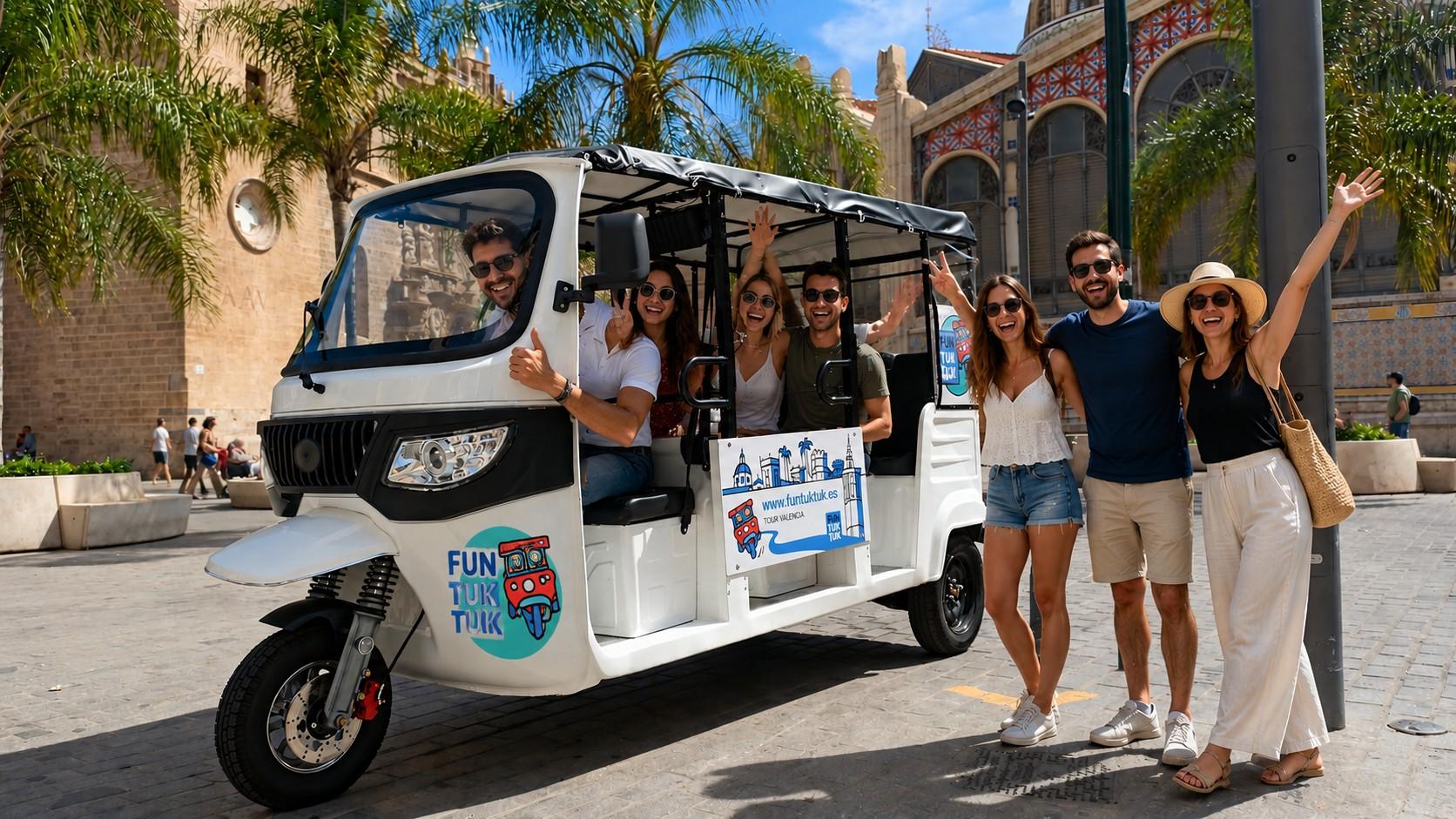 Private Tuk-Tuk-Touren in Valencia.