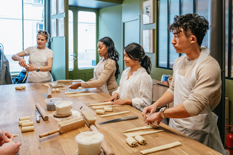 París: Clase de cocción de cruasanes franceses con un chef