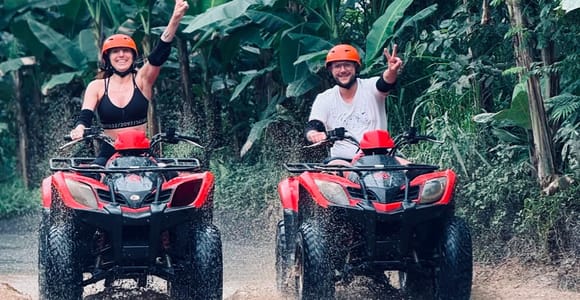 Bali: Ubud ATV Quad Bike, Jungle Swing & Rice Terrace Tour
