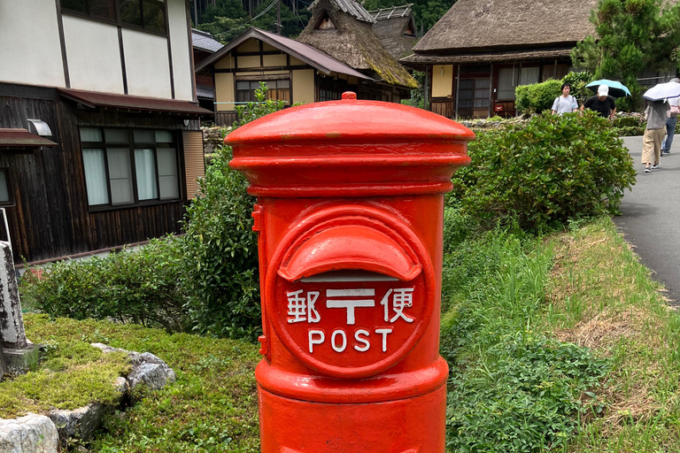 Vanuit Nara: Kyoto rieten dak dorp privétour per auto