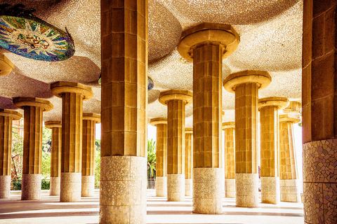 Barcelona: Tour guiado del Park Güell con ticket de entrada rápidaTour guiado del Park Güell en inglés