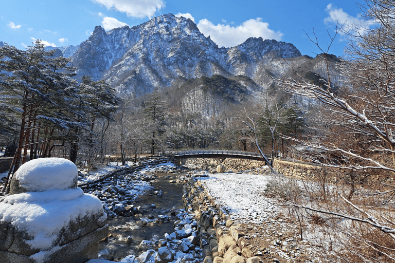 Seoul: Seorak Mountain+Nami Island+Eobi Ice Valley Tour Group Tour, departing from Hongik Univ. Station