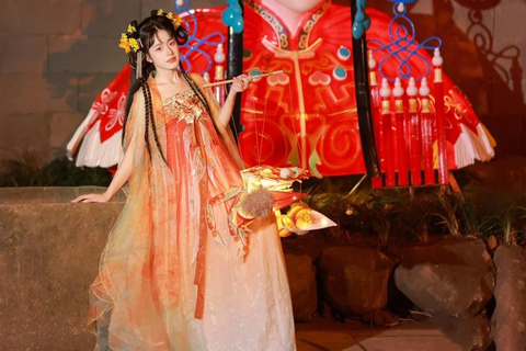 Chongqing: All-Inclusive Pass to Huguang Guild Hall, Zui Bayu Show, and Tea