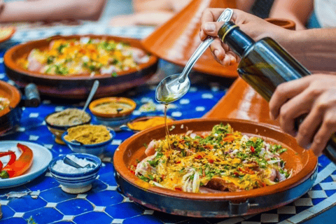 Marrakech: Clase de cocina marroquí con un chef local