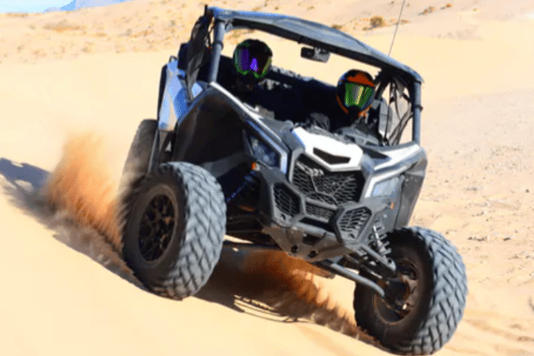 Las Vegas: Begeleid off-road UTV rijavontuur1 persoon in een 2-persoons UTV