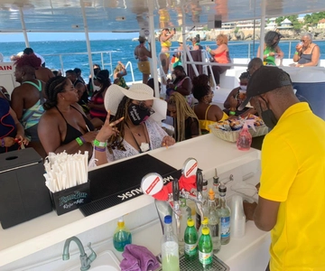 Transfer de táxi para o cruzeiro de catamarã em Negril a partir do Falmout Resort
