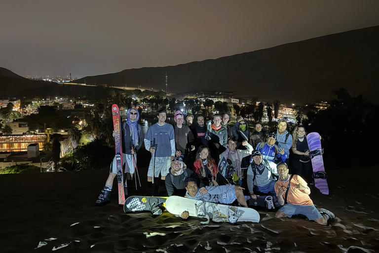 Huacachina: Dune Buggy, Sandboard, Sunset, and Campfire with Cocktails