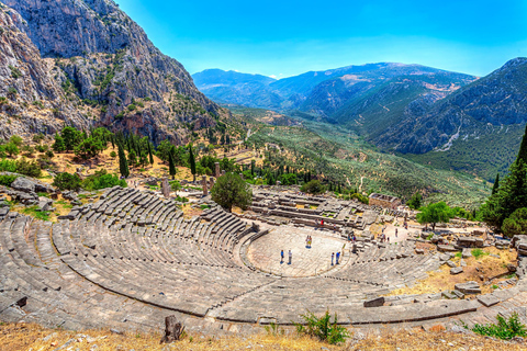 Athens: Private Tour of Delphi, Delphi Museum, and Arachova Tour Price with Entry Tickets