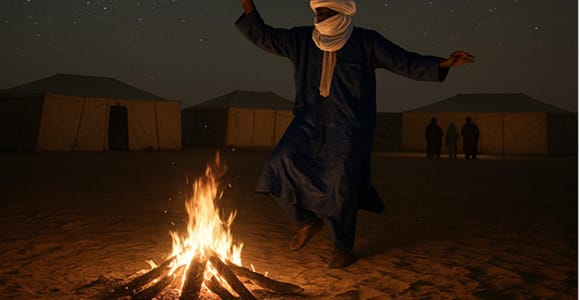 Djerba: Sahara 2 Day 4x4 Tour & 1-Night Desert Camp Night