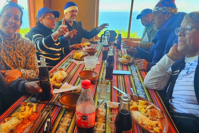 From Arequipa: Bus to Puno and Uros-Taquile Day Tour from Arequipa: Bus to Puno and 1-day tour to Uros-Taquile