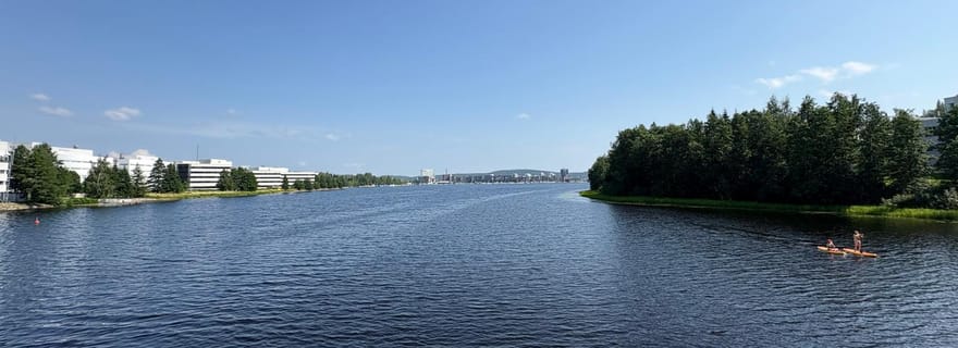 Jyväskylä : Promenade guidée en forêt ou randonnée avec feu de camp
