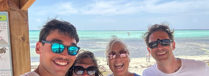 Bonaire : Visite privée VIP de l'île et plongée en apnée - côté sud