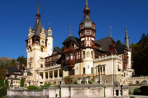 From Brasov: Peles and Dracula's Castle Guided Day Trip