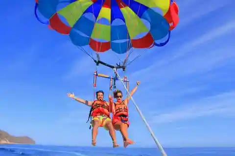 Parasailing-eventyr i Bavaro Beach, Punta Cana