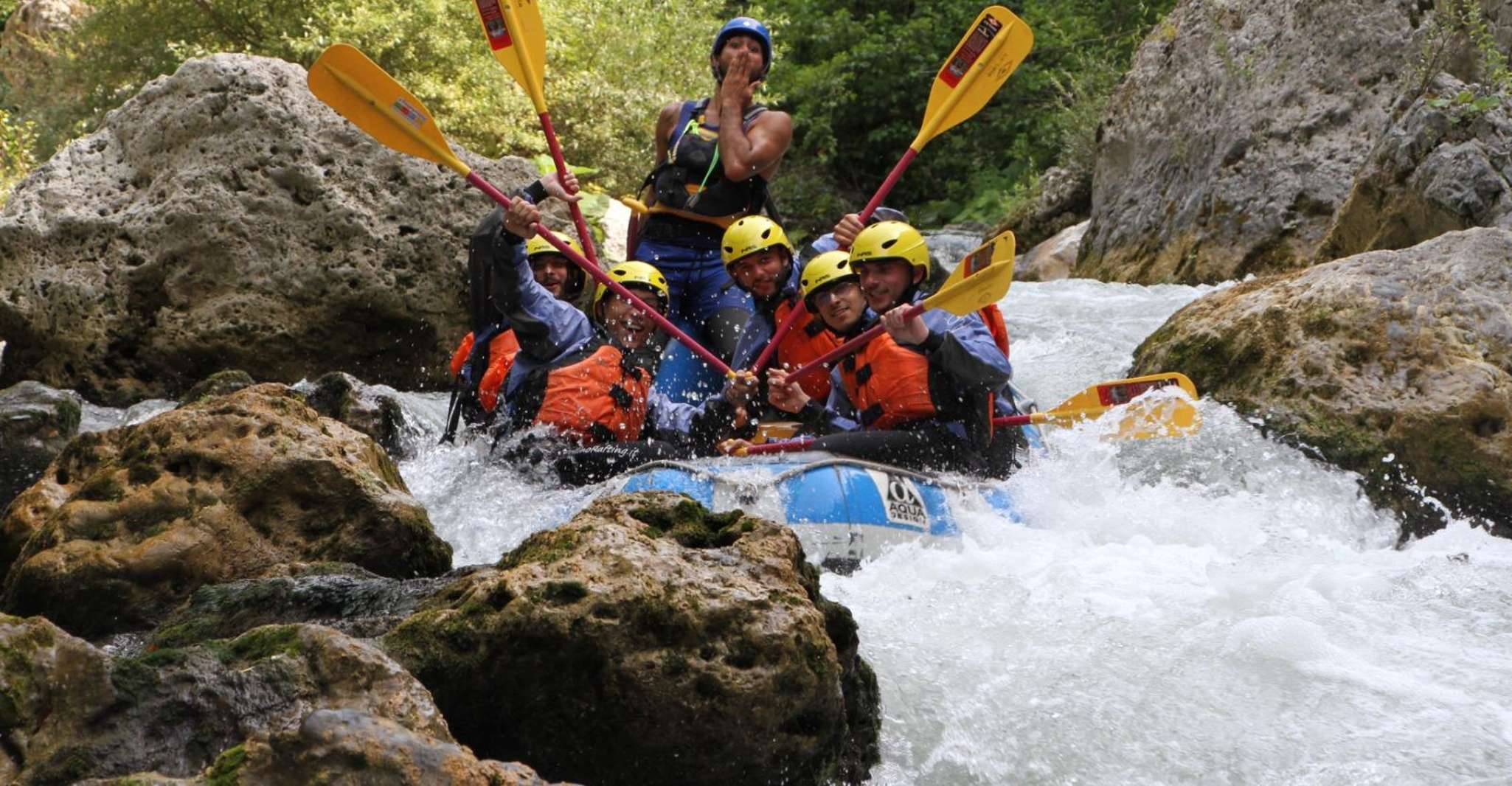 Rafting day from Matera with Hotel Pickup and Drop-off