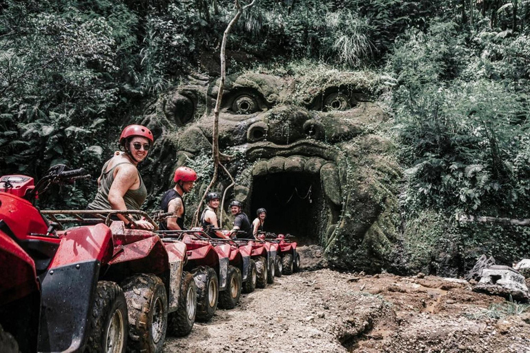 Bali: Ubud ATV Guided Tour with Rafting and Swing OptionsCombo ATV Quad bike &amp; White Water-Rafting Tour with Transfer