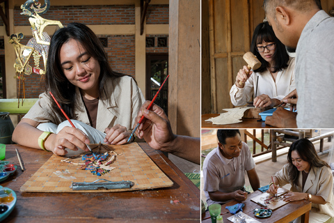 Yogyakarta: Leather Puppet Making Workshop in Wukirsari