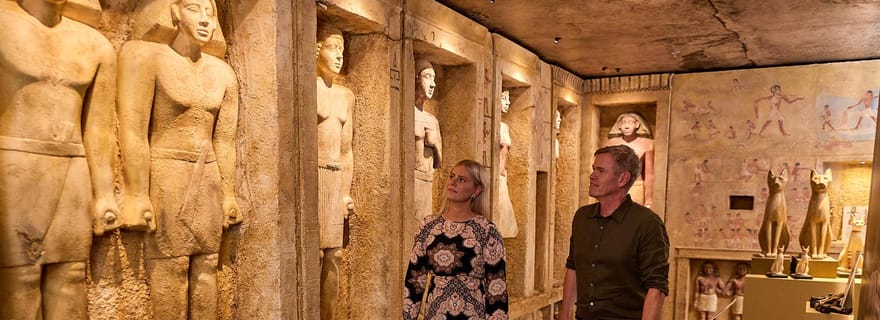 Billet d'entrée à l'exposition « Tomb of the Pharaohs » (Tombe des pharaons)