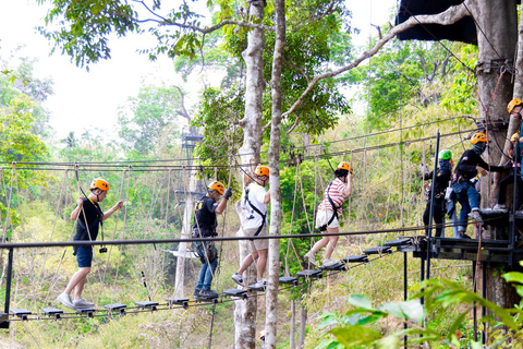 Phuket: Rainforest Eco Zipline Expedition 32 Platforms