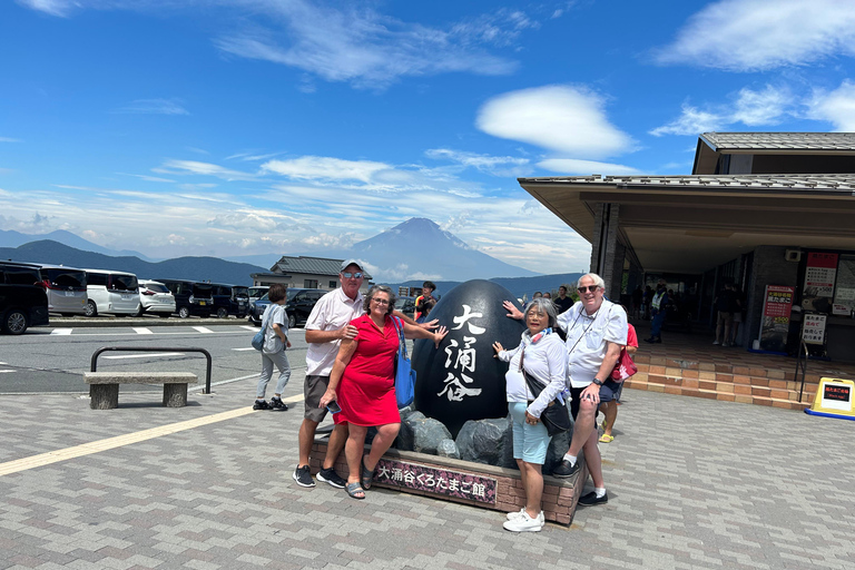 Mt. Fuji & Hakone Private Tour T/F Tokyo, Yokohama up to 12 From Yokohama to Tokyo up to 10