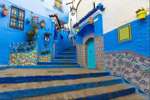 Depuis Tanger : Excursion à Chefchaouen avec guide de région