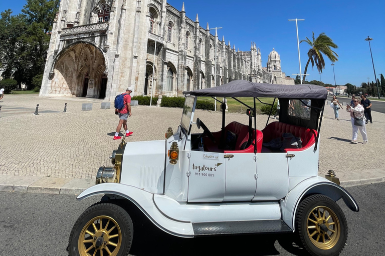 Lisbon: Vintage Electric Tuk-Tuk Guided Tour with Tastings