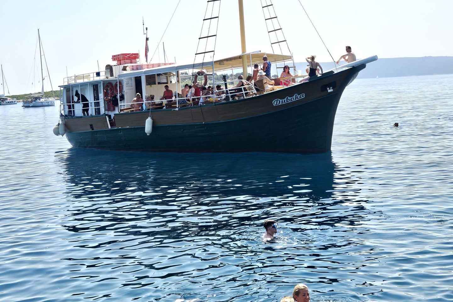 From Trogir: Three Island Boat Tour with Blue Lagoon & Lunch - From Trogir: Three Island Boat Tour with Blue Lagoon & Lunch