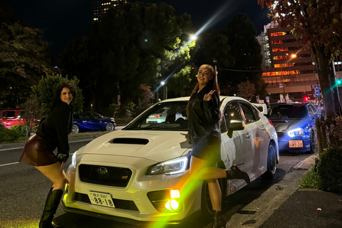 Tokyo JDM Night Tour Daikoku PA Car Meet Speed Highway Run Midnight highway speed run