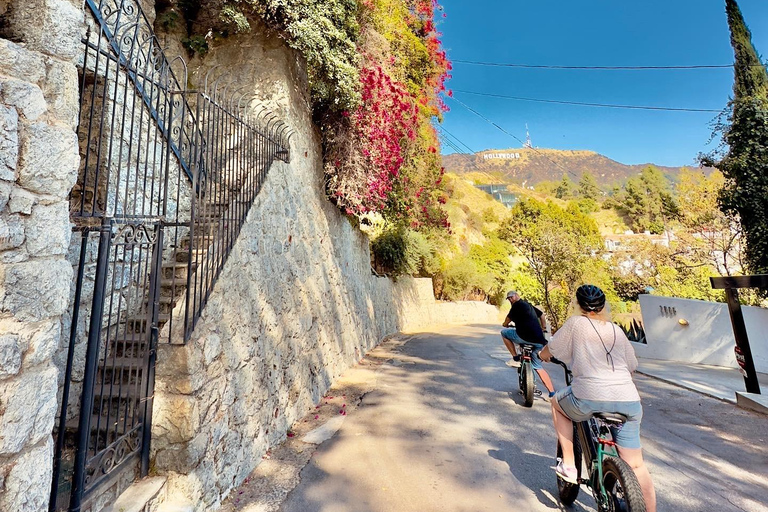 Los Angeles : Visite privée en E-Bike de l'enseigne d'Hollywood