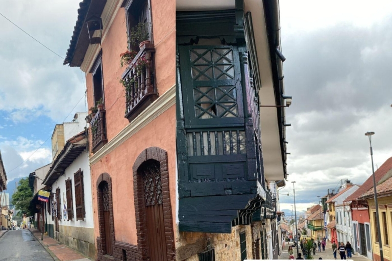 Historische wandeltocht door de oude binnenstad van Bogotá