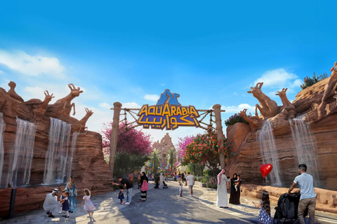 From Riyadh: Aquarabia Qiddiya City Water Park One-Day Pass