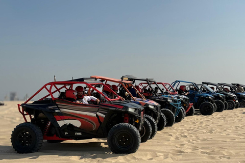 Doha: Wüstenbuggy-Fahrt, Kamelritt, Dune Bashing, Sandboard