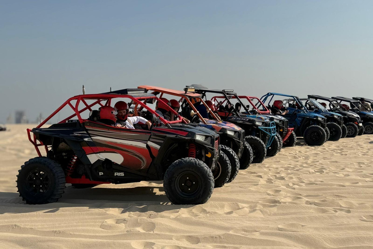 Doha: Wüstenbuggy-Fahrt, Kamelritt, Dune Bashing, Sandboard