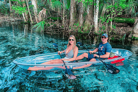 Silver Springs: Clear Kayak Rental with Wildlife Viewing Single Clear Kayak