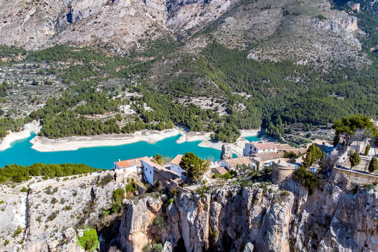 From Benidorm: Guadalest, Altea &amp; ticket in Algar WaterfallsTour in english from Benidorm