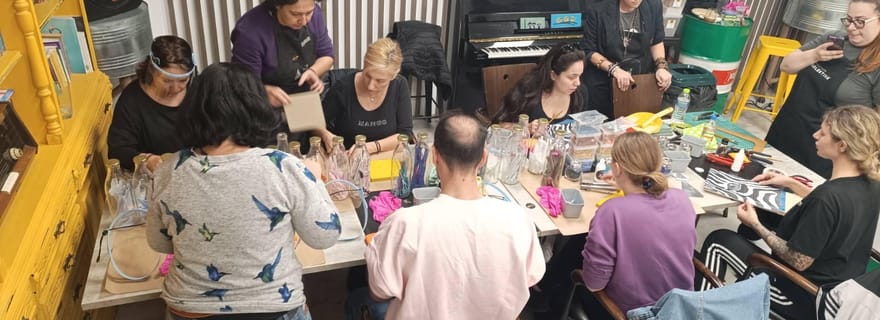 Thessalonique : ateliers créatifs de mosaïque en verre