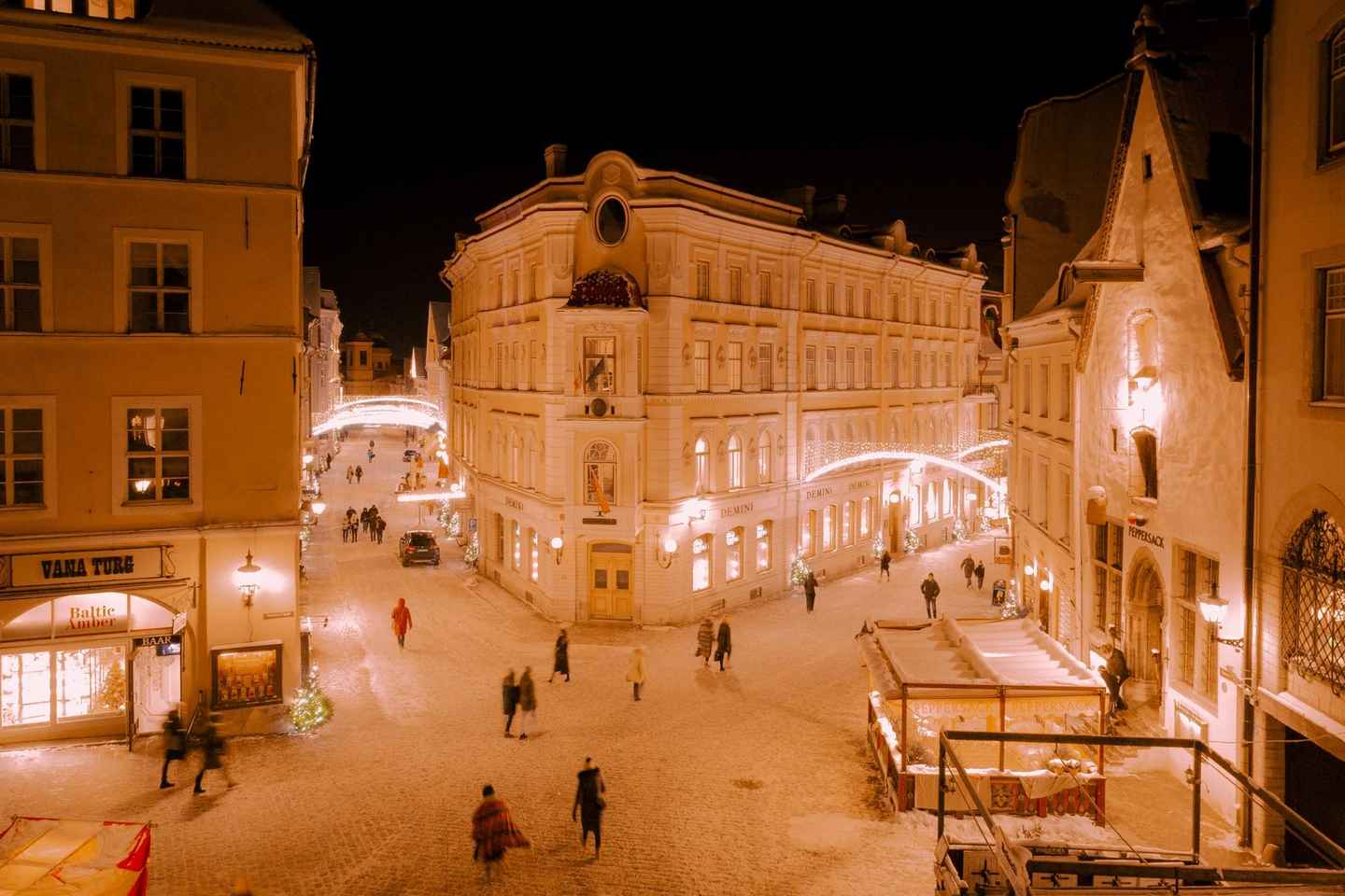 Tour à vélo hivernal à Tallinn avec pause café