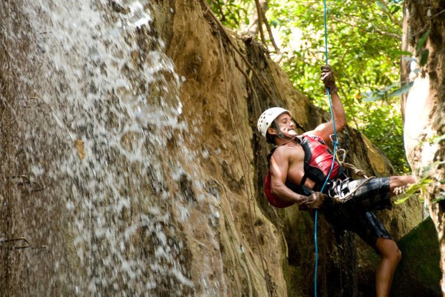 Visit Rio Colorado Canyoning Tour with La Victoria Waterfall in Karachi
