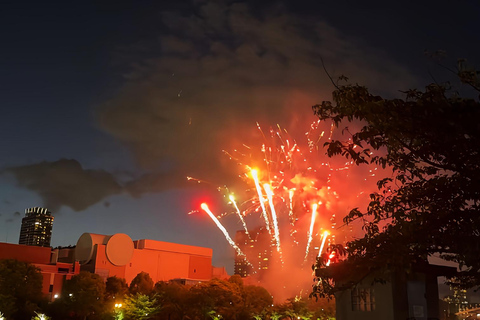From Osaka/Kyoto: Tenjin Matsuri Fireworks&Yukata Experience From Osaka (Men's Yukata Experience)