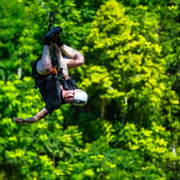 Ko Pha Ngan: Sky-High Zipline & Wang Sai Waterfall Views