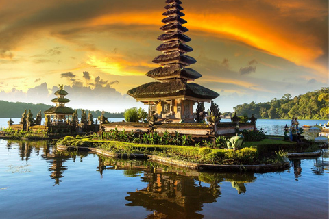 Bali: Noord-Bali Tour met Jatiluwih, Ulun Danu, waterval.