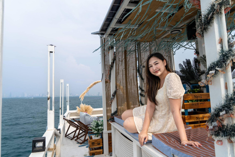Pattaya: Premium Ferry Transfer to/from Koh Larn with Café Back to Pattaya – Standard Seat