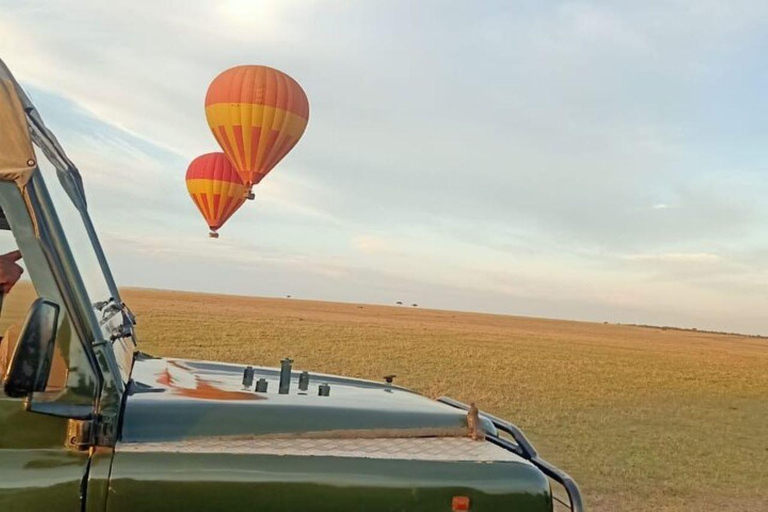 Balon na ogrzane powietrze w Mara