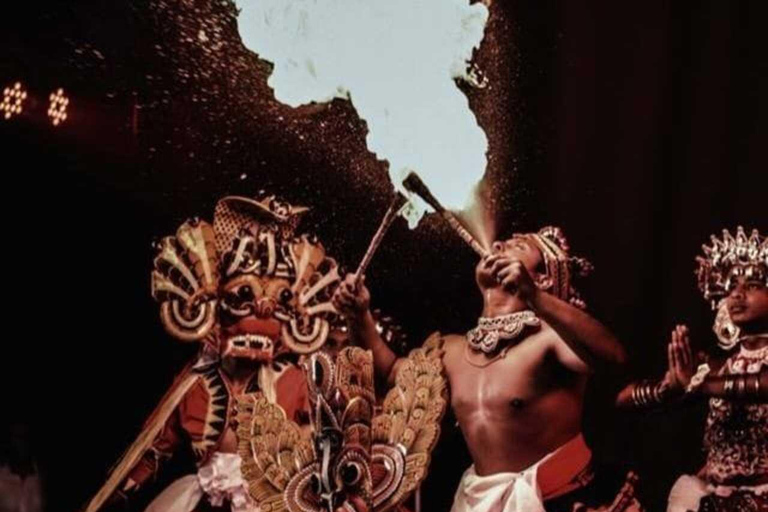 Kandy: Night Tour with Boat Safari, Cultural Show & Temples