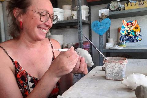 2-Hour Pottery & Ceramic Workshop with a Local Artisan Pick-up Monastir -Yasmine Hammemet all hotels